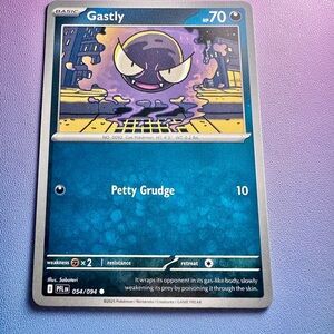 gastly - 054/094 (common) — pokemon: phantasmal flames